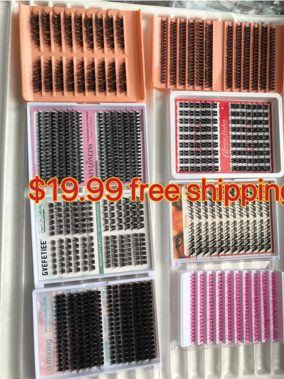 $19.99 for 8 trays lashes