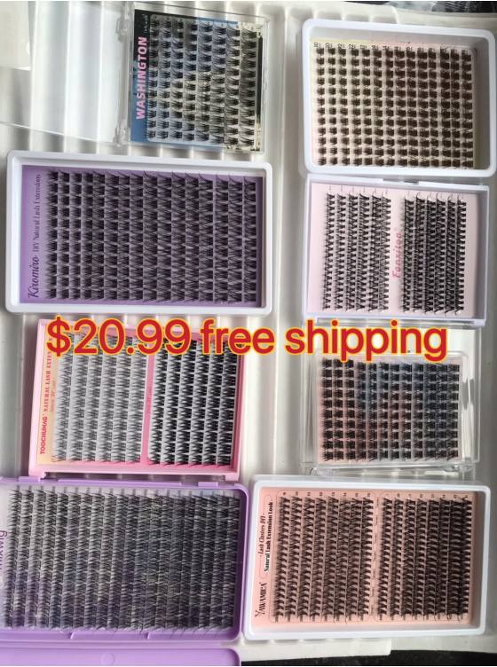 $20.99 for 8 trays lashes
