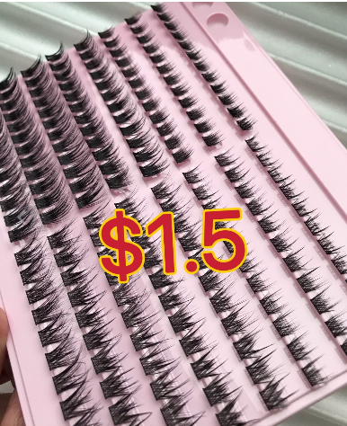 $14.47 for 2 packs lashes and 1 bond&amp;seal and 1 remover