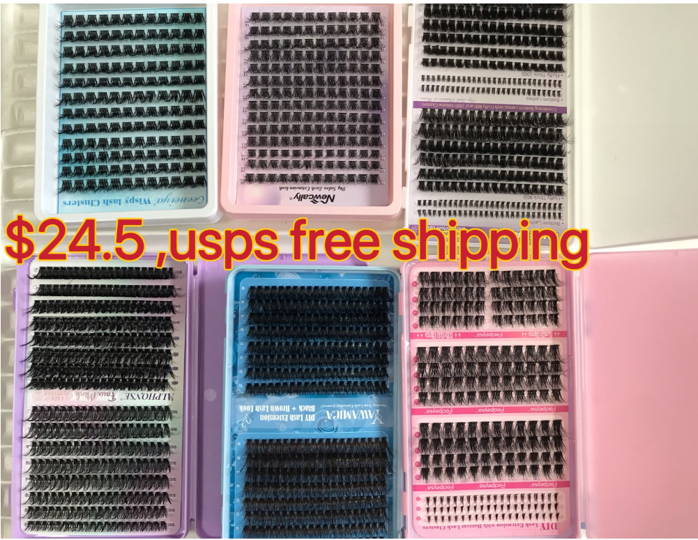 $26.80 for  7 packs lashes ,usps free shipping
