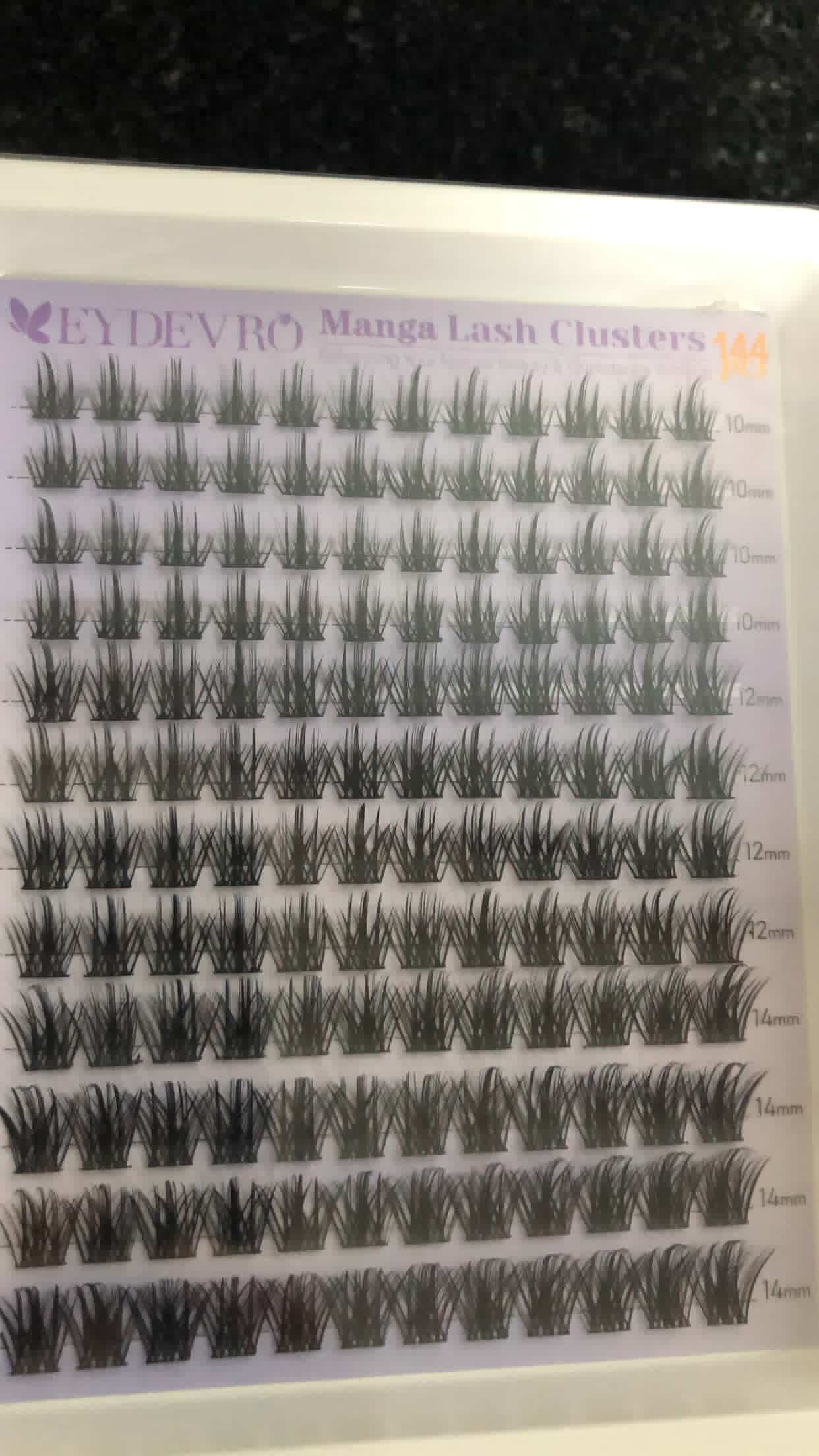 4 packs of lashes