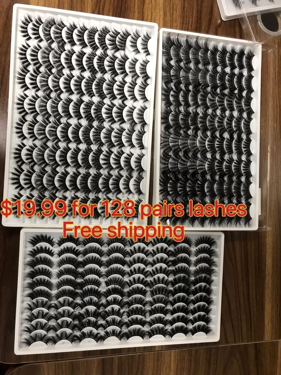 $105.69 for lashes and remover and tweezer