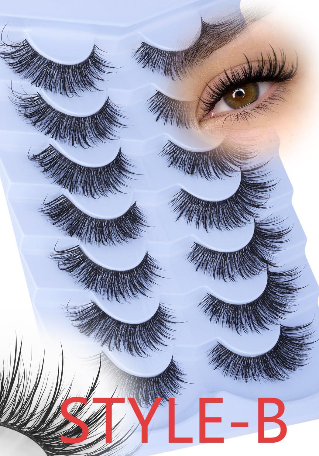 5 packs strip lashes