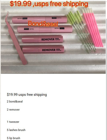 $58.97 for lashes bundle and glue bundle