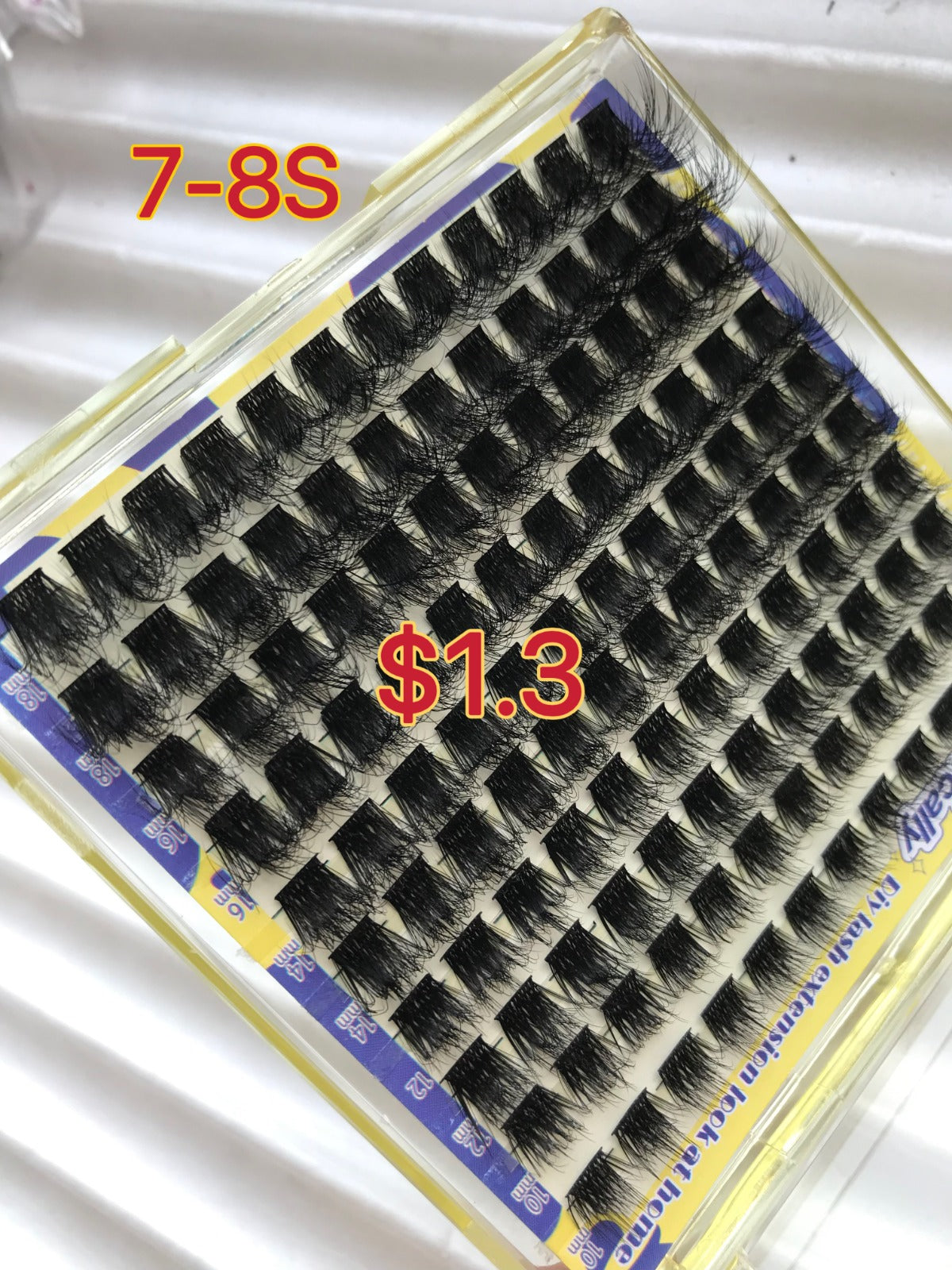 $10.9 for 3 packs lashes